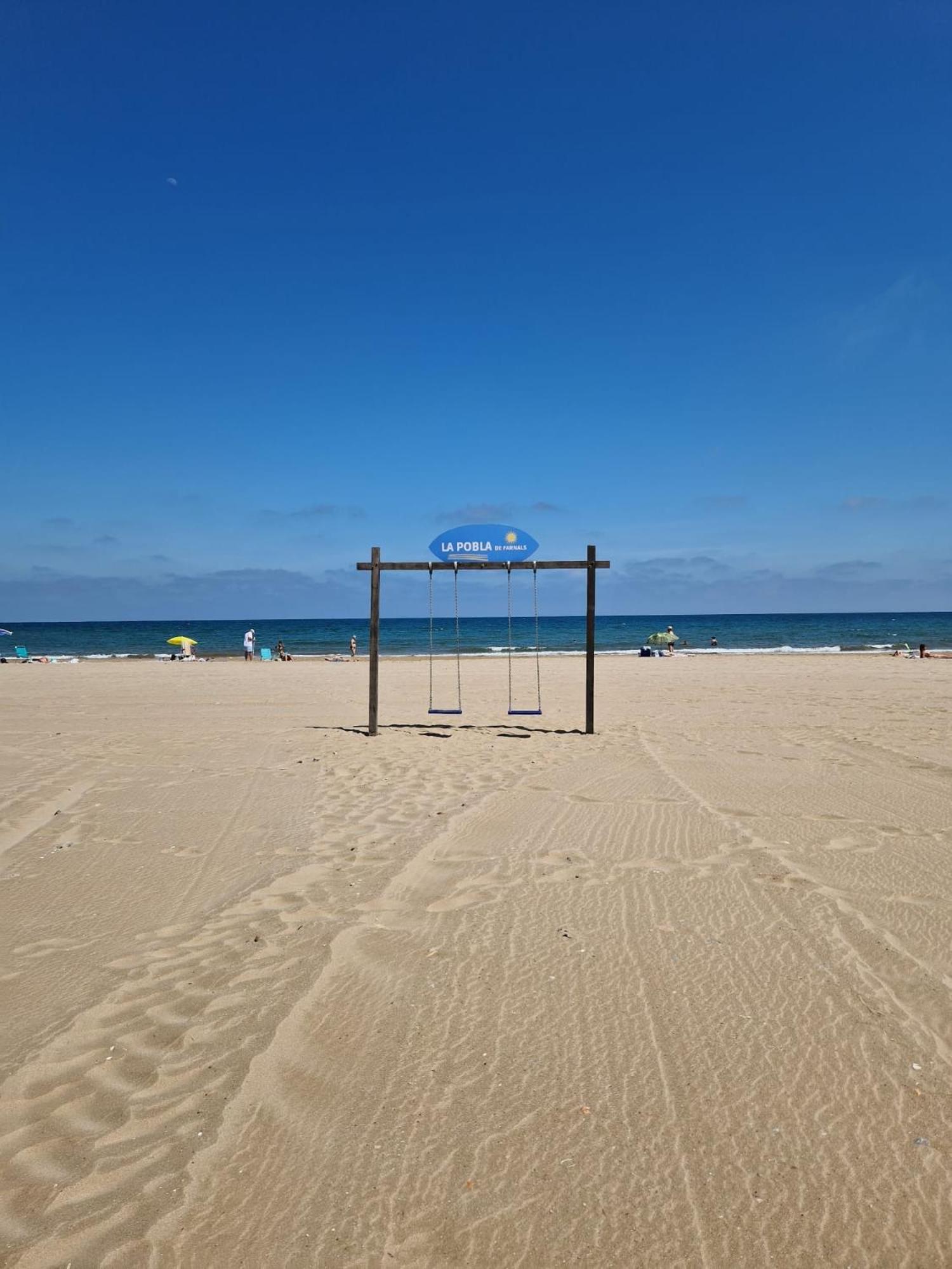 Apartamento Barbacoa, Piscina Y Playa Puebla de Farnals Dış mekan fotoğraf