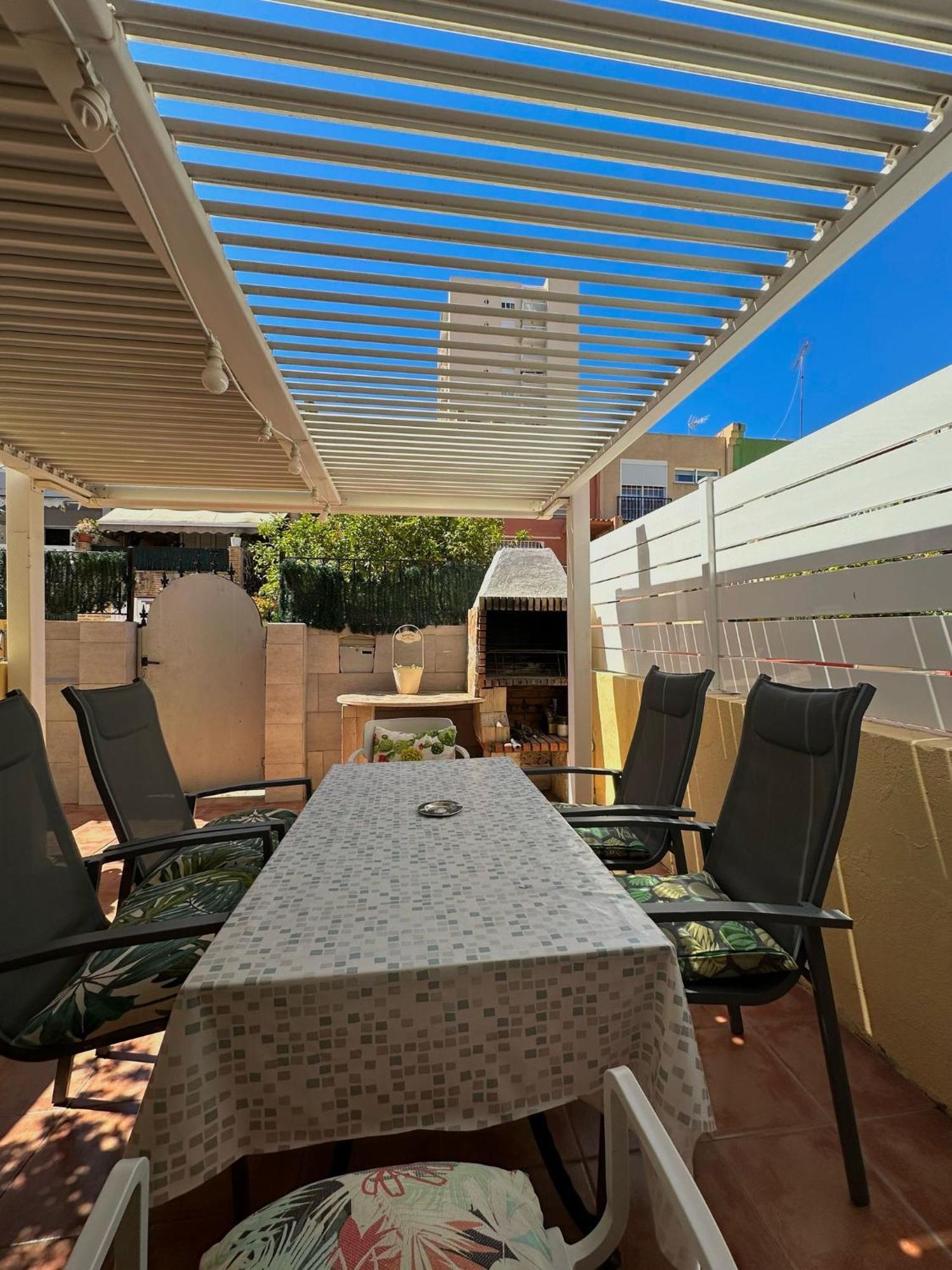 Apartamento Barbacoa, Piscina Y Playa Puebla de Farnals Dış mekan fotoğraf